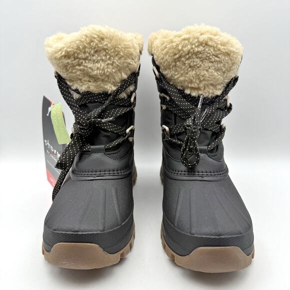 Storm by Cougar Womens Fresno Snow Boots US 7 EU 37 Black Waterproof NIB - Picture 5 of 11